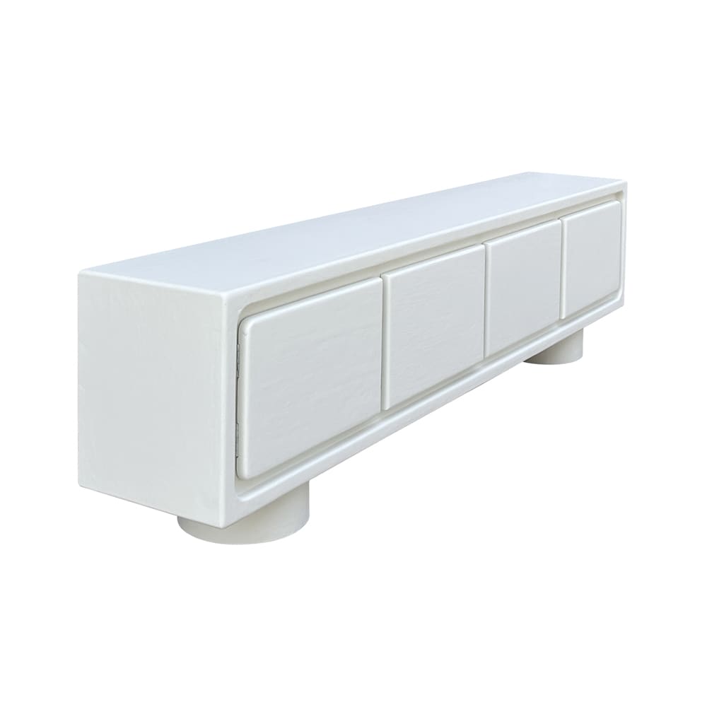 Delphi TV Unit Pure White - 230cm color White