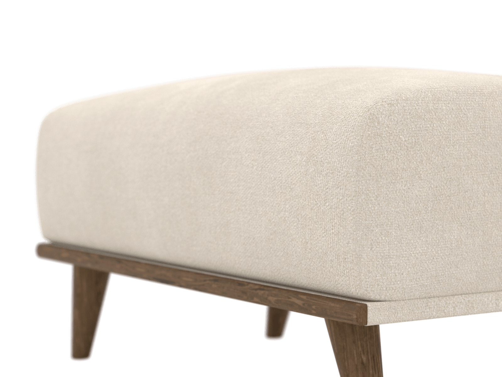 Dane Tribute Shell Ottoman color Tribute Shell