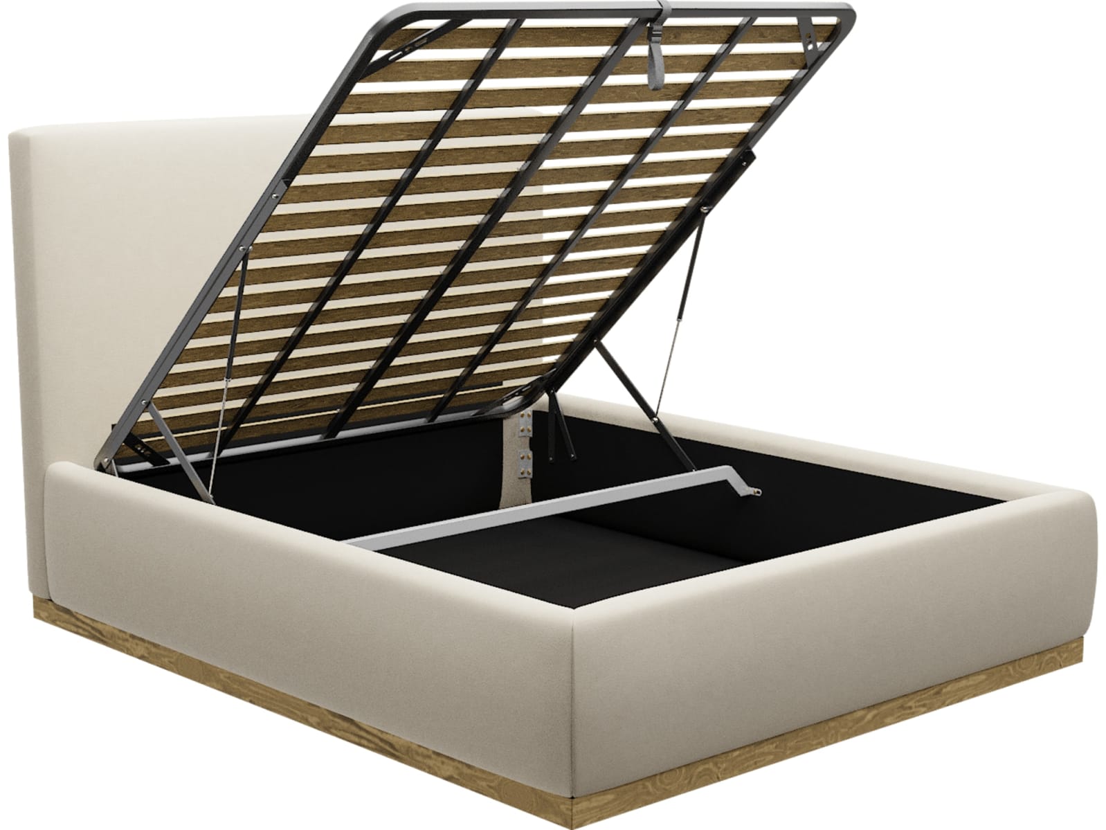 Haven Gas Lift Bed Alpine Mist color Alpine Mist