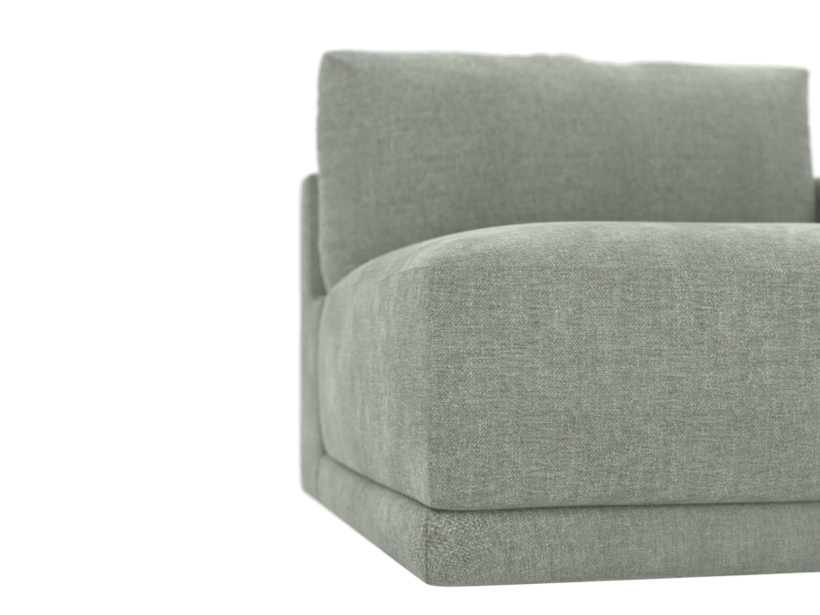 Haven Avon Sage Right Arm Facing Sofa Module color Avon Sage