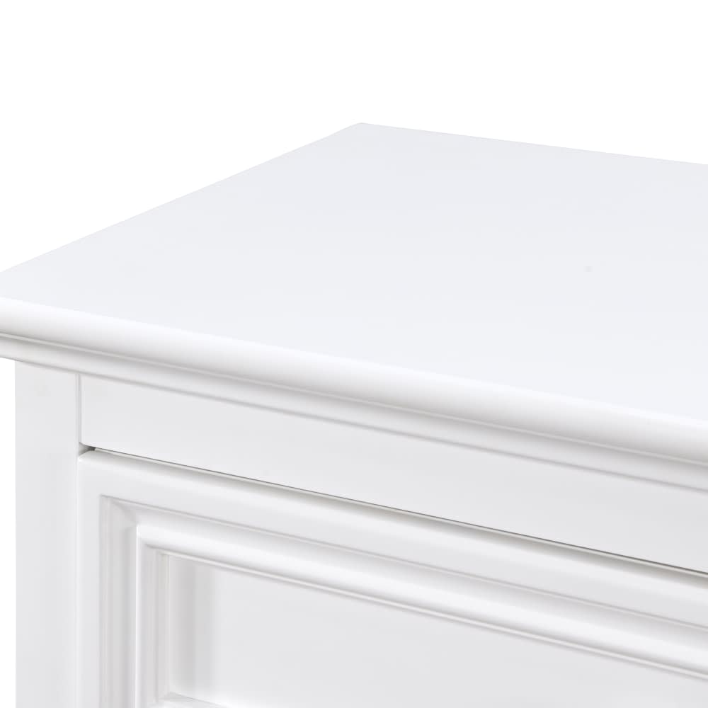 Mandalay Tallboy White - 4 Drawer color White