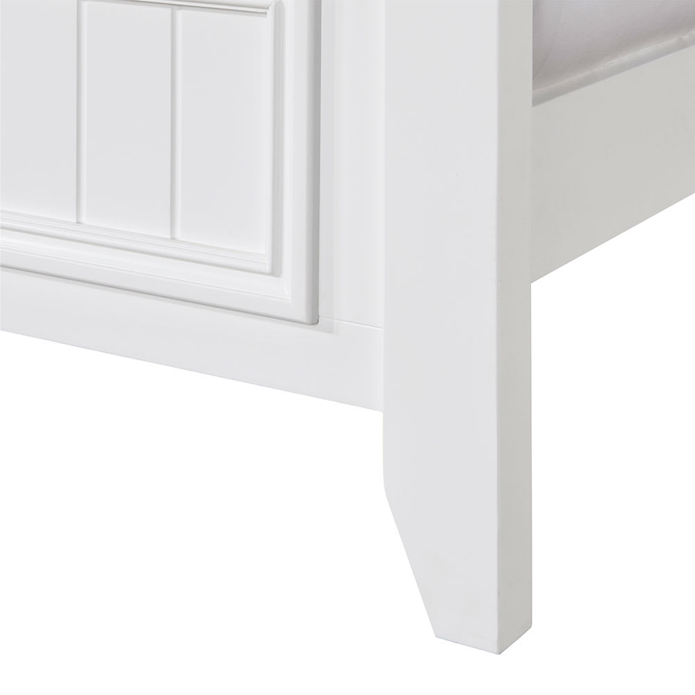 Mandalay Bed White - Queen color White