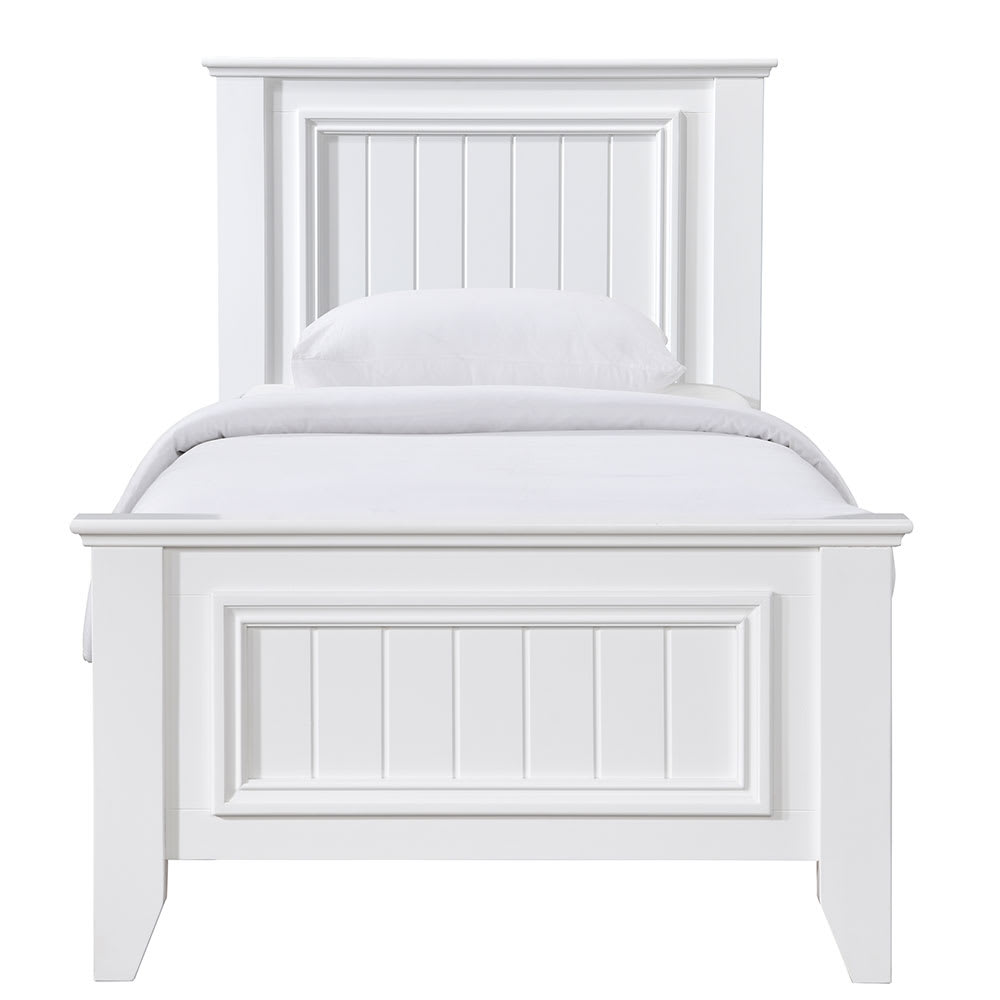 Mandalay Bed White - King Single color White