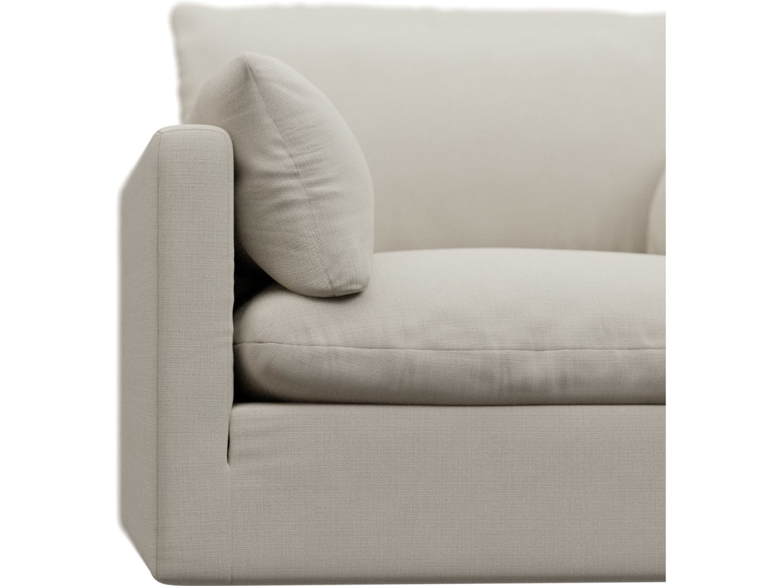 Willow Toorak Pearl Armchair color Toorak Pearl