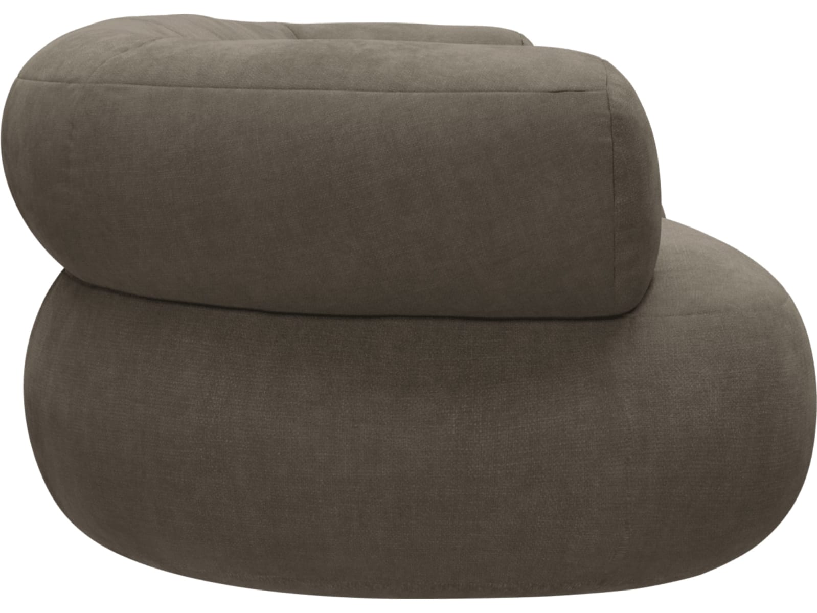 Colette Muse Mink Sofa - 3 Seater color Muse Mink