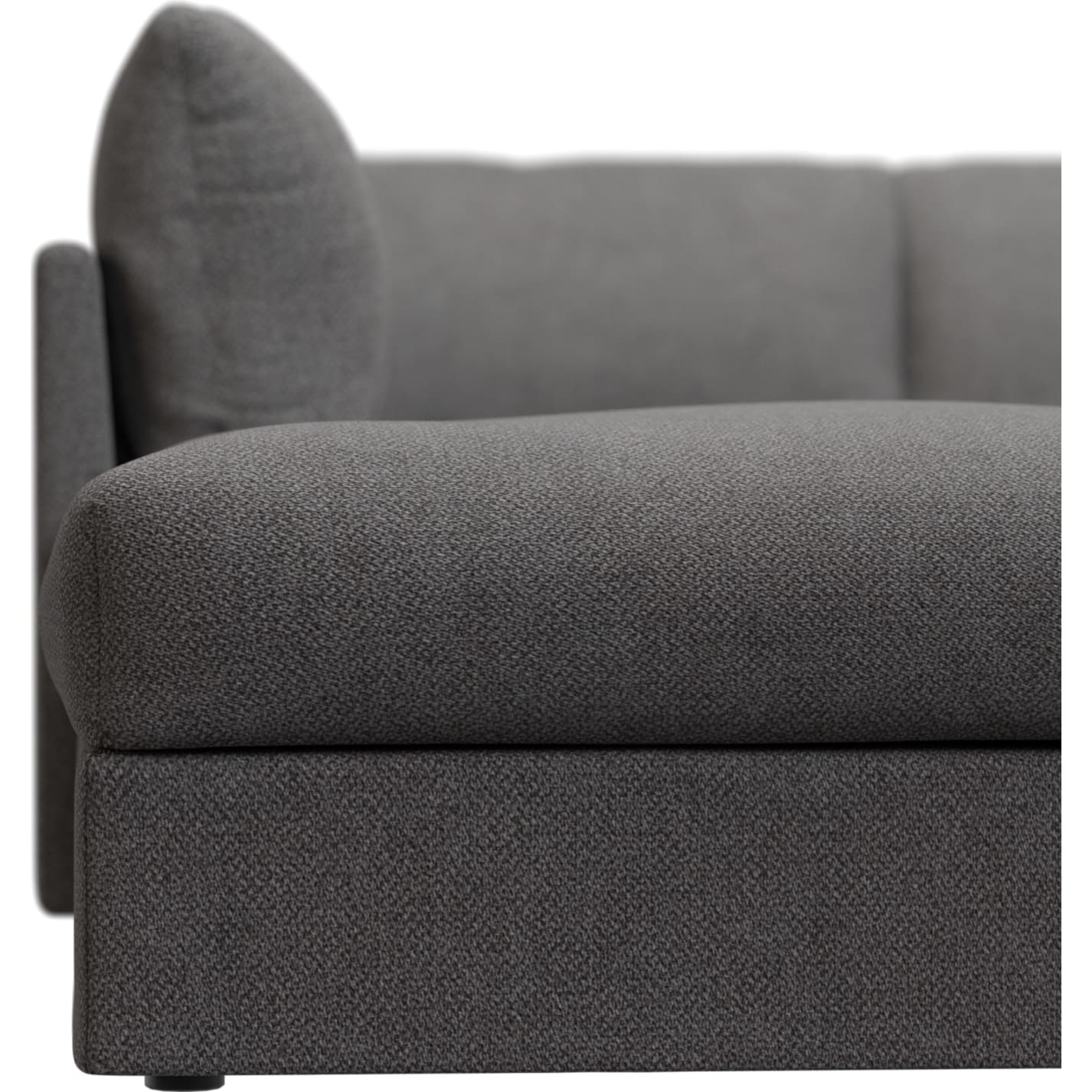 Finley California Slate Modular Sofa - 5 Seater LAF Terminal color California Slate