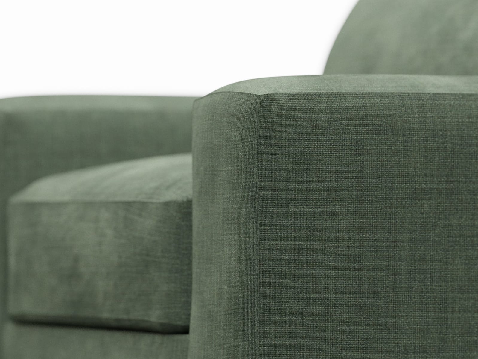 Monica Tribute Dark Jade Armchair color Tribute Dark Jade