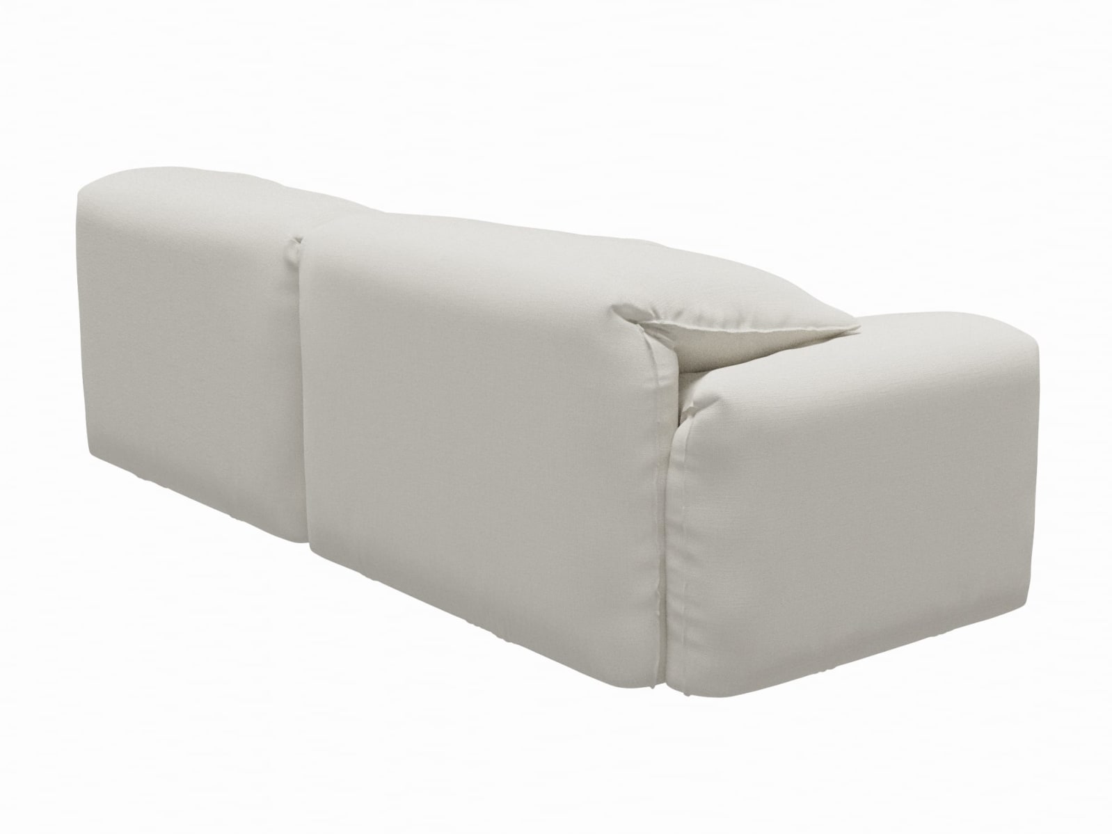 Clarence Tribute Ice Sofa - 4 Seater color Tribute Ice
