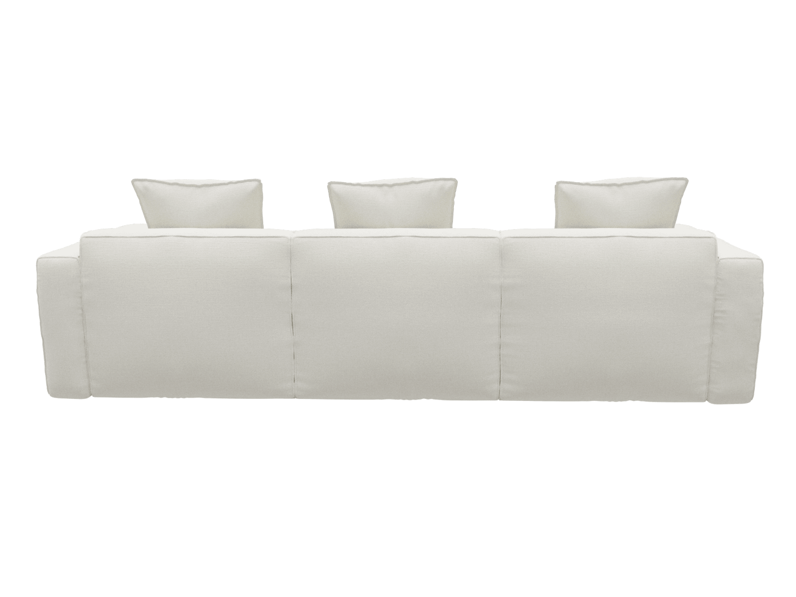 Riley Apt Tribute Shell Sofa - 3 Seater Chaise color Tribute Shell