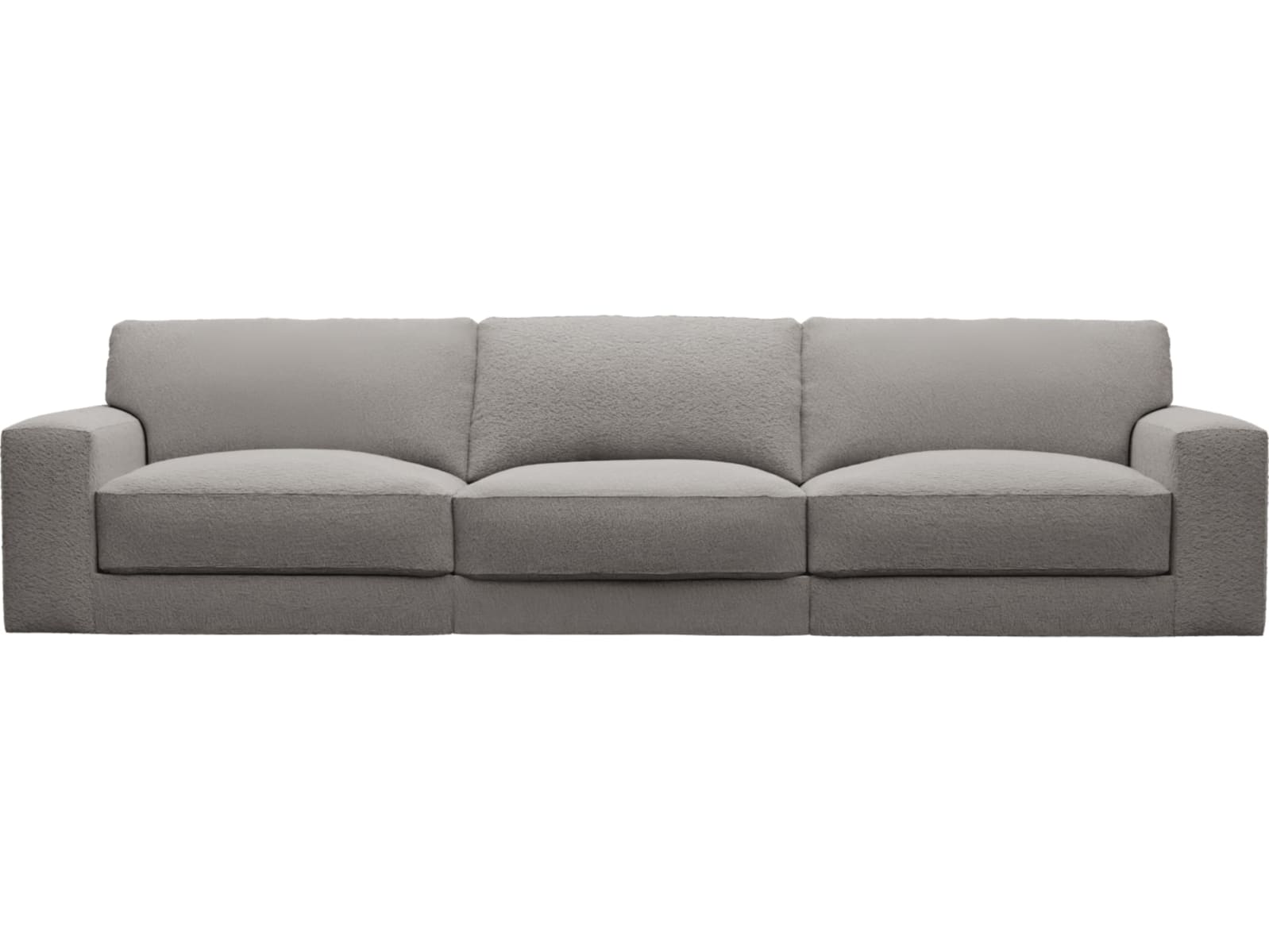 Monica Boucle Pumice Sofa - 3 Seater color Boucle Pumice