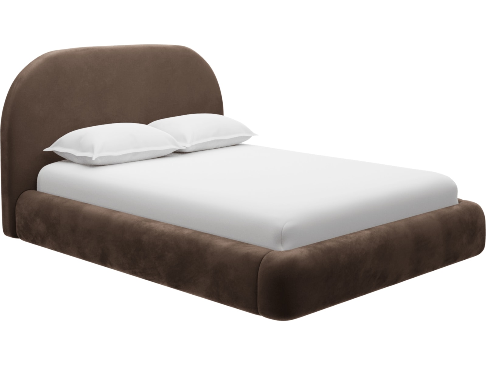Capri Gas Lift Bed Muse Chocolate color Muse Chocolate