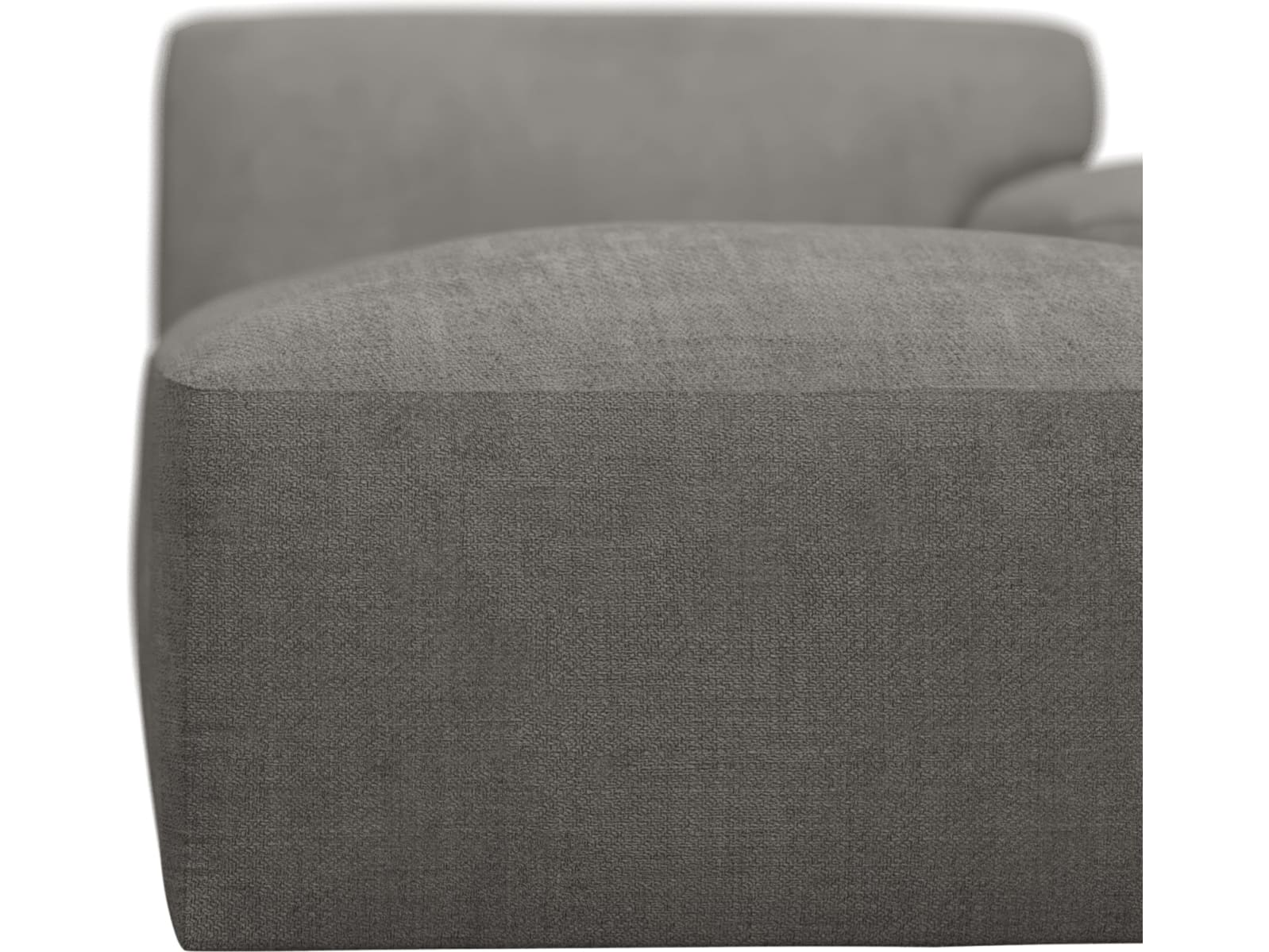 Copenhagen Isla Soft Grey Right Arm Facing Chaise Module color Isla Soft Grey