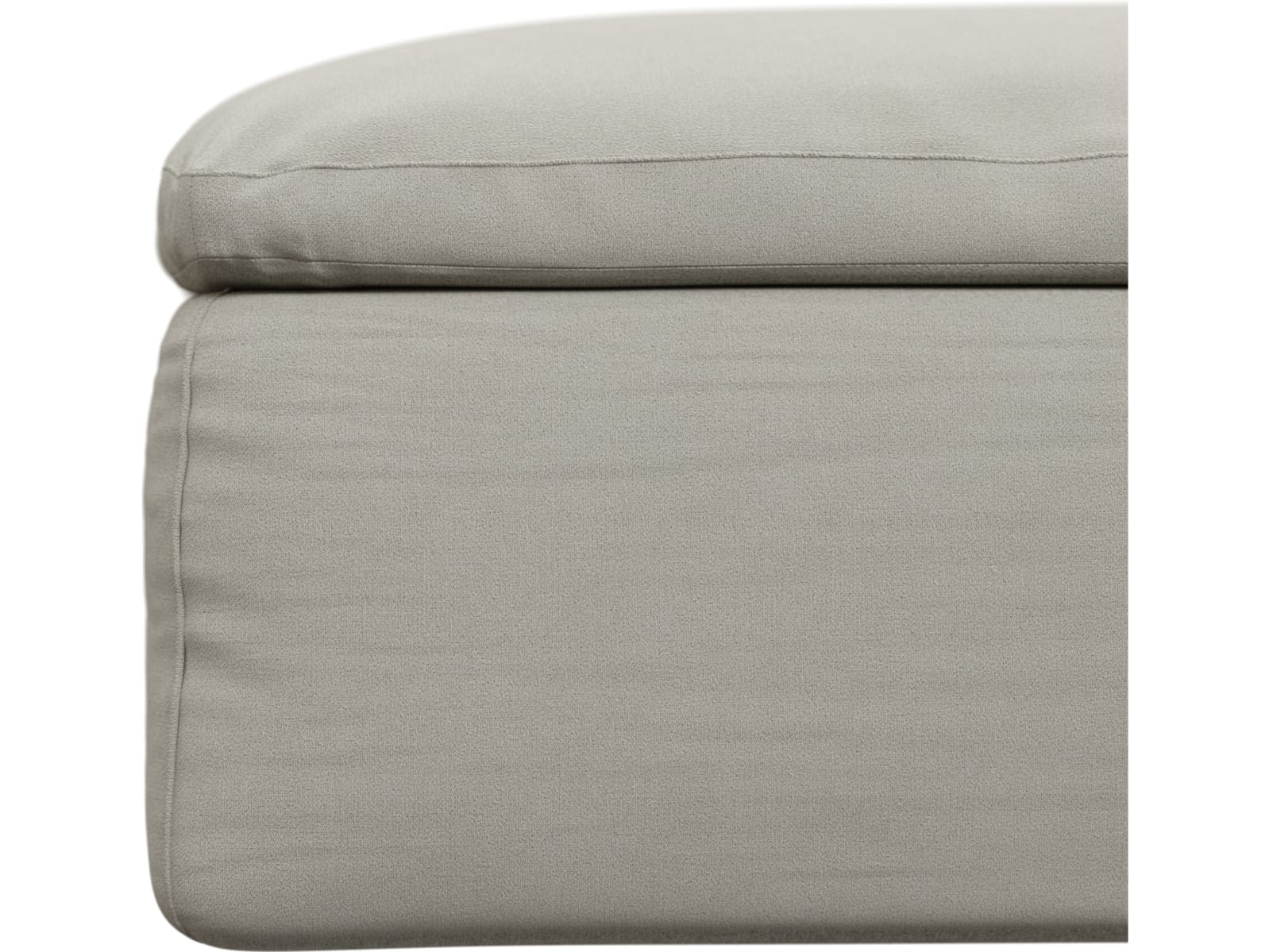 Cloud Deep California Ivory Ottoman color California Ivory