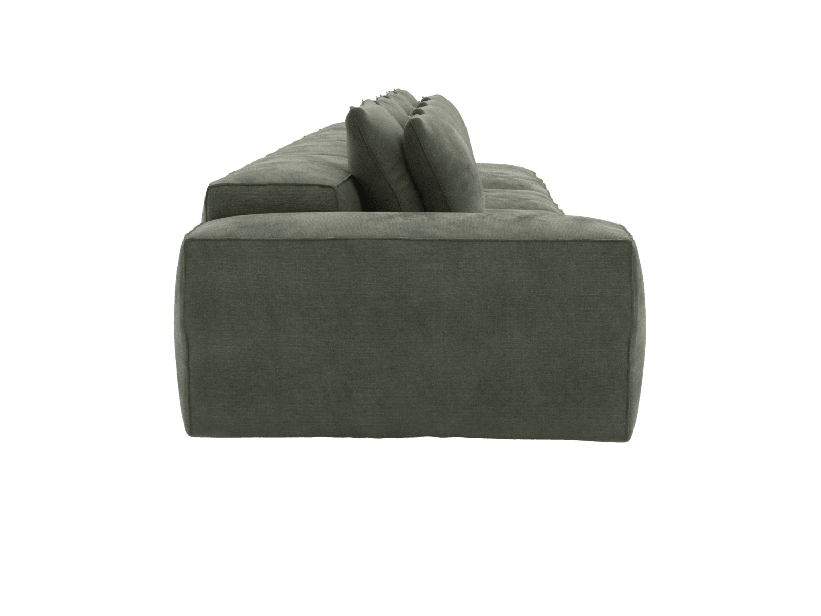 Riley Tribute Dark Jade Modular Sofa Right Terminal - 5 Seater color Tribute Dark Jade