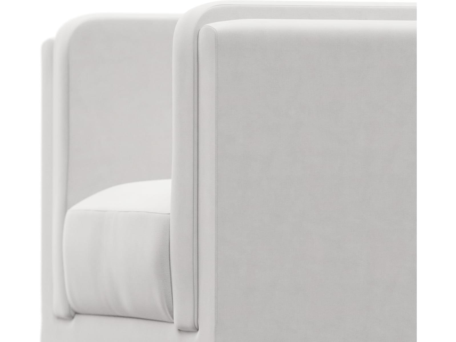 Hayes Muse Frost Armchair color Muse Frost