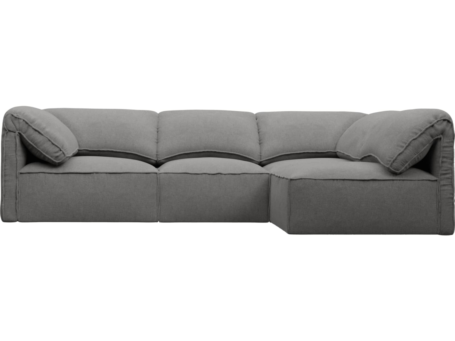 Kai California Slate Modular Sofa - 4 Seater color California Slate