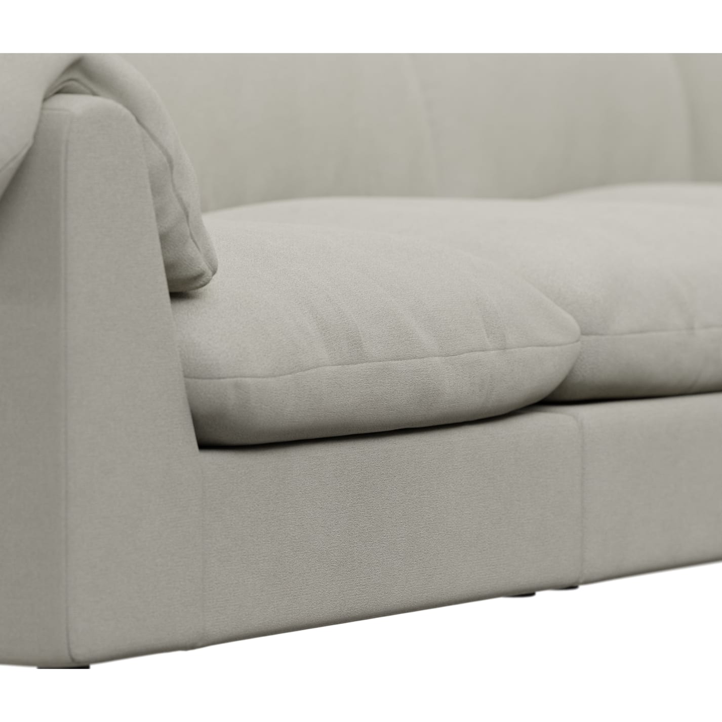 Ludlow California Ivory Sofa - 5 Seater RAF Terminal color California Ivory