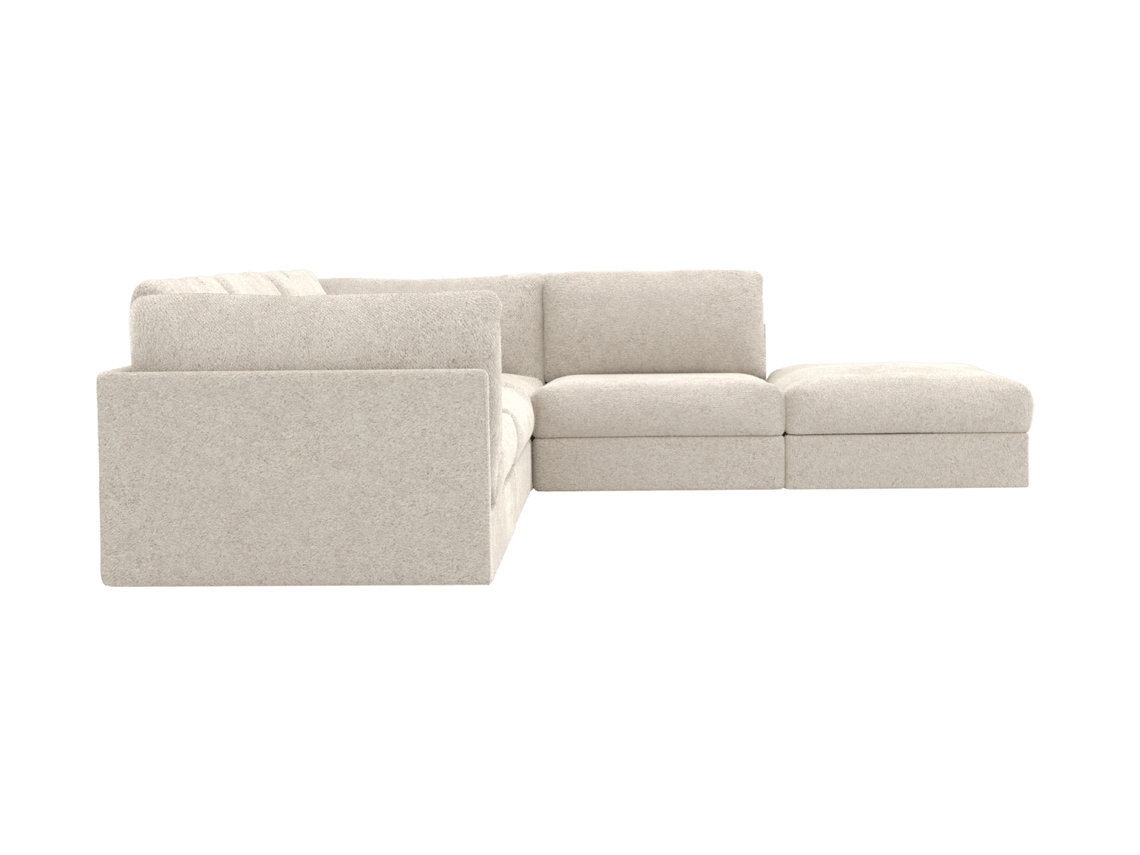 Finley Avon Mineral Modular Sofa RAF Terminal - 5 Seater color Avon Mineral