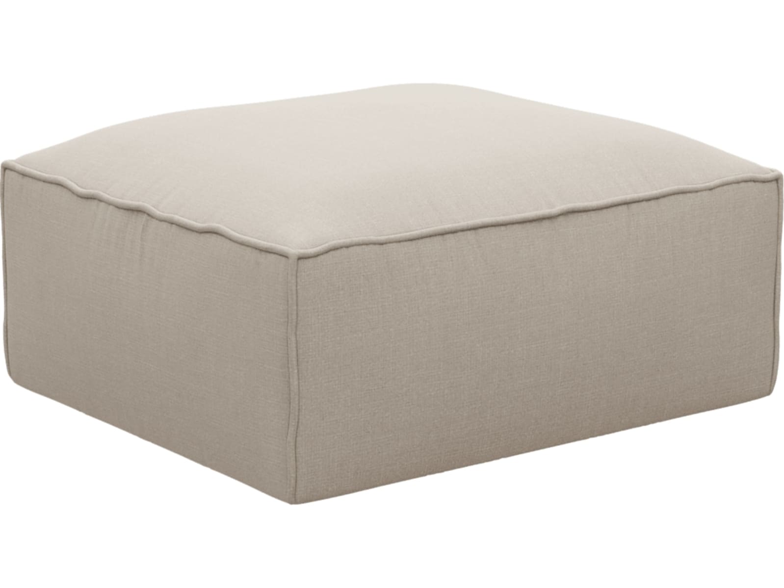 Kai Santa Fe Sand Ottoman color Santa Fe Sand