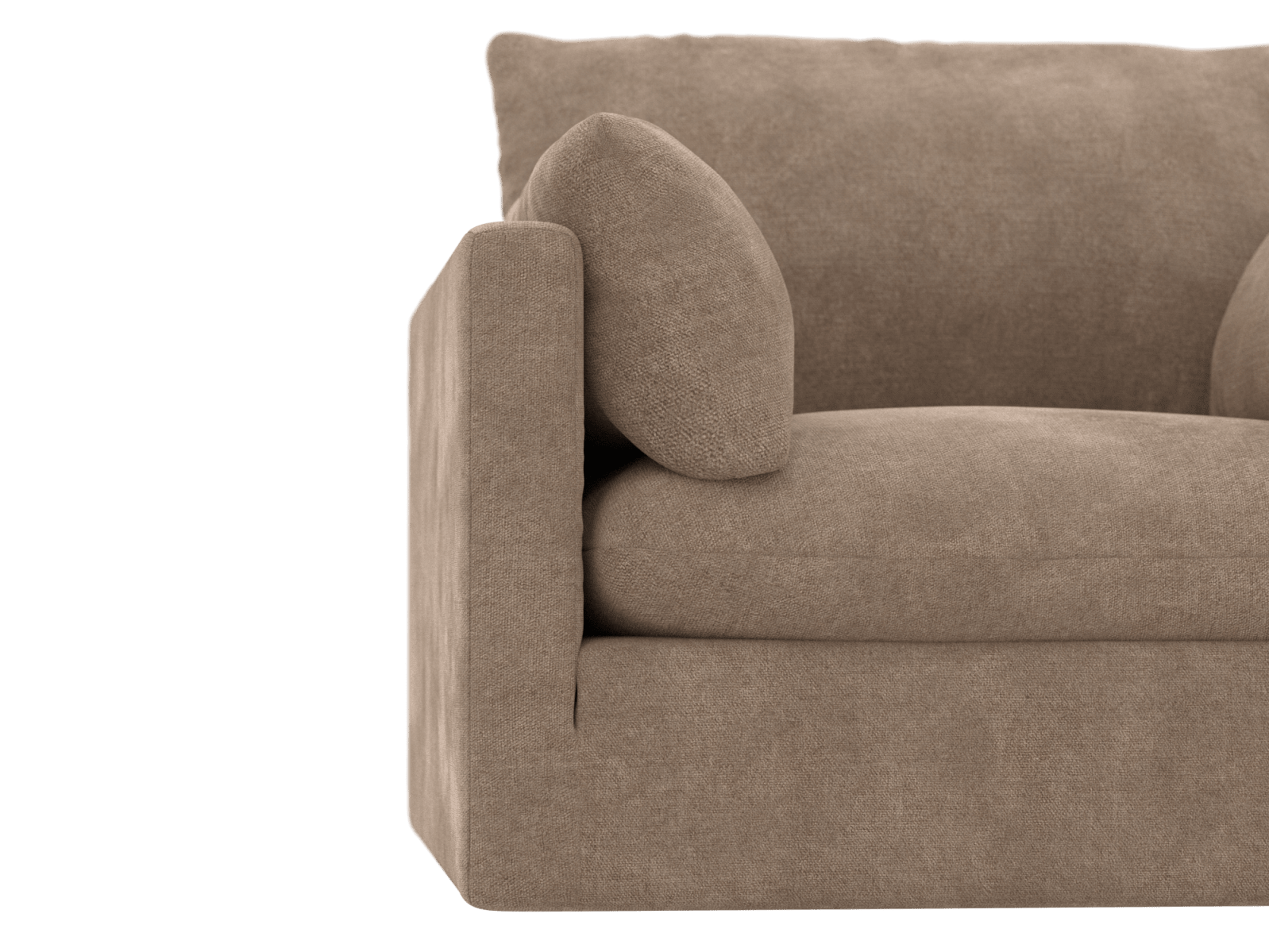 Willow Tribute Walnut Armchair color Tribute Walnut