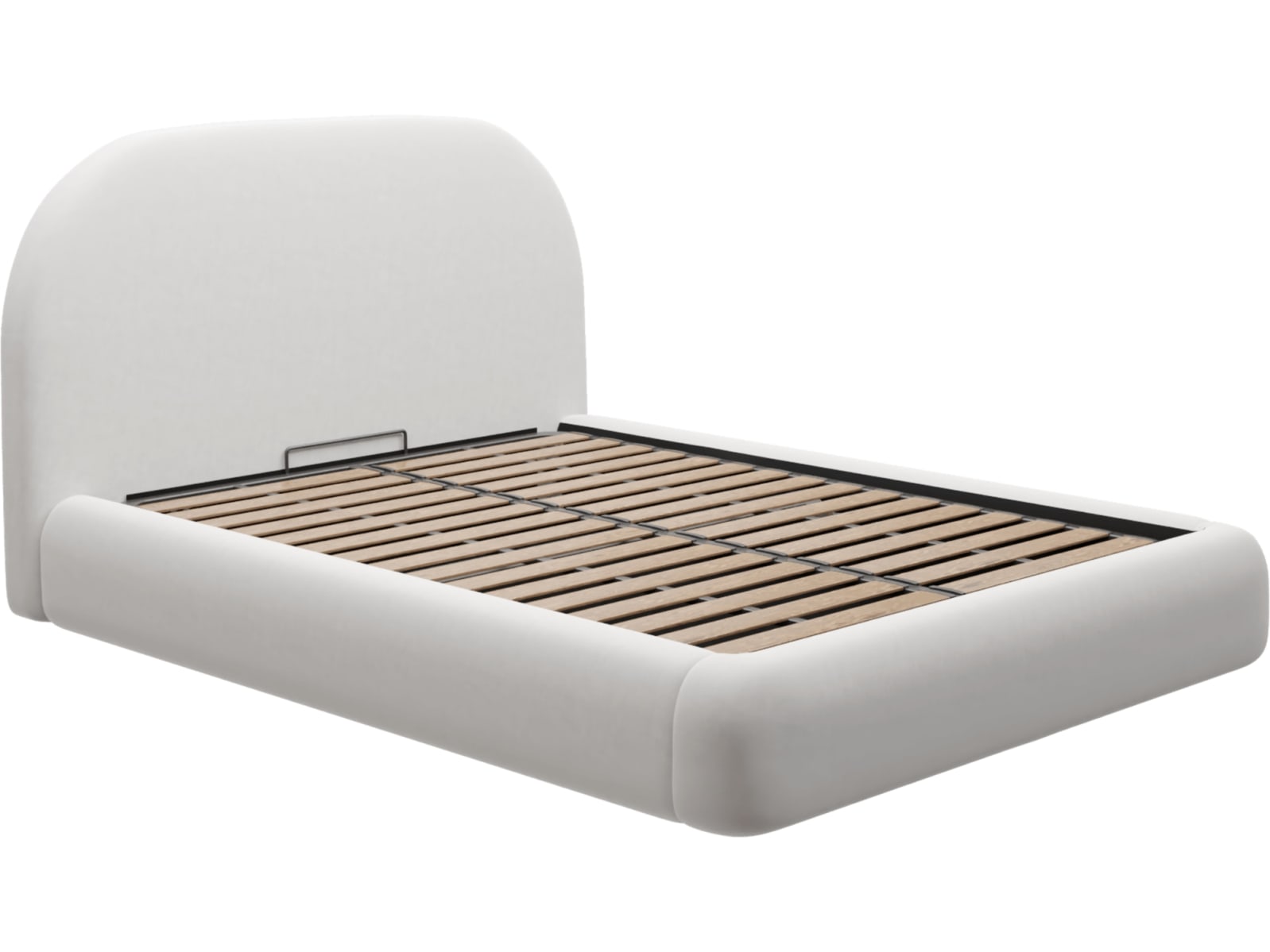 Capri Gas Lift Bed Muse Frost color Muse Frost