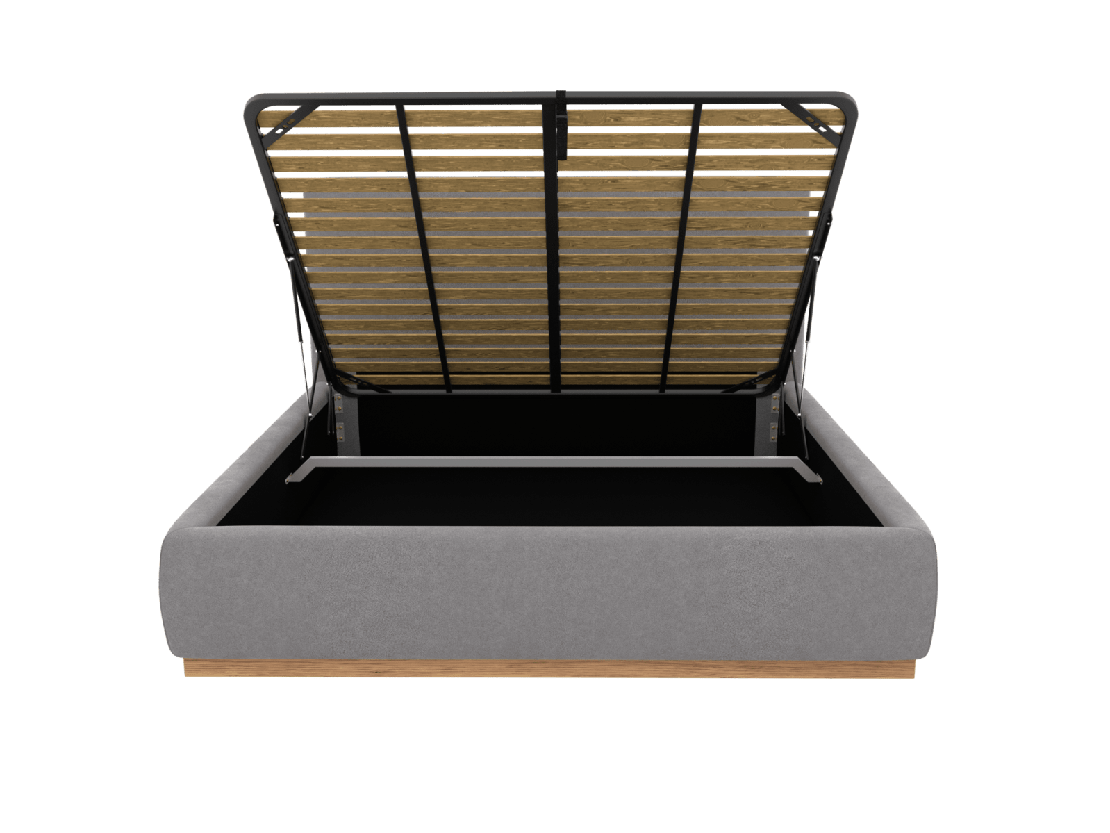 Haven Gas Lift Bed View Steel King color View Steel