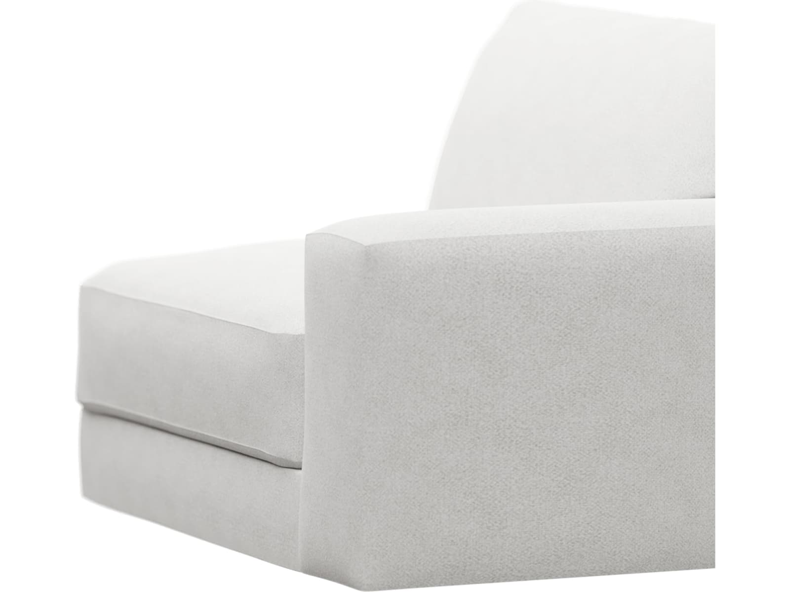 Monica Noa Fog Right Arm Facing Chair Module color Noa Fog