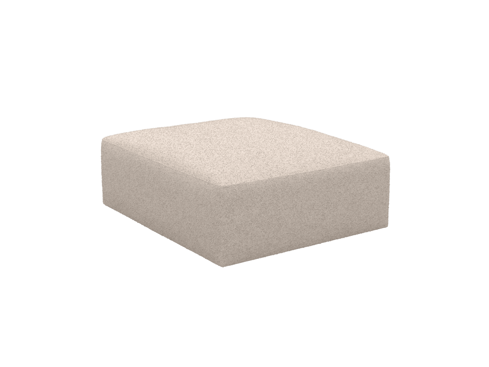Copenhagen Boucle Pumice Ottoman color Boucle Pumice