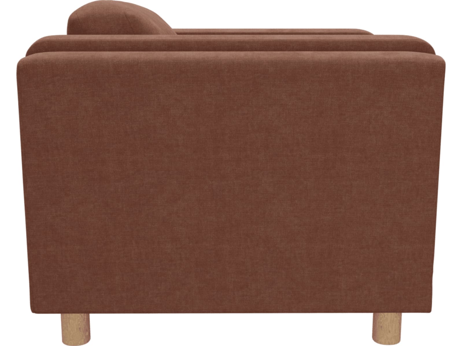 Hayes Muse Rust Armchair color Muse Rust