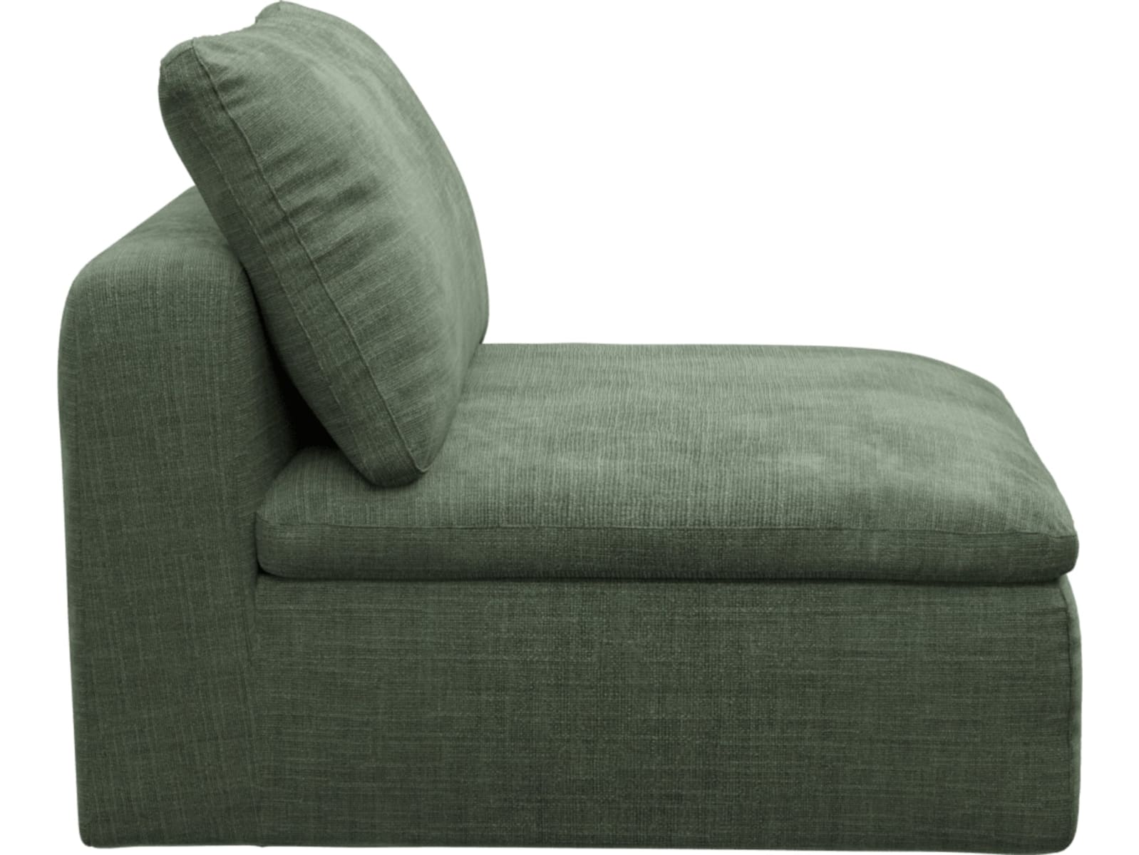 Cloud Deep Armless Module Tribute Dark Jade color Tribute Dark Jade