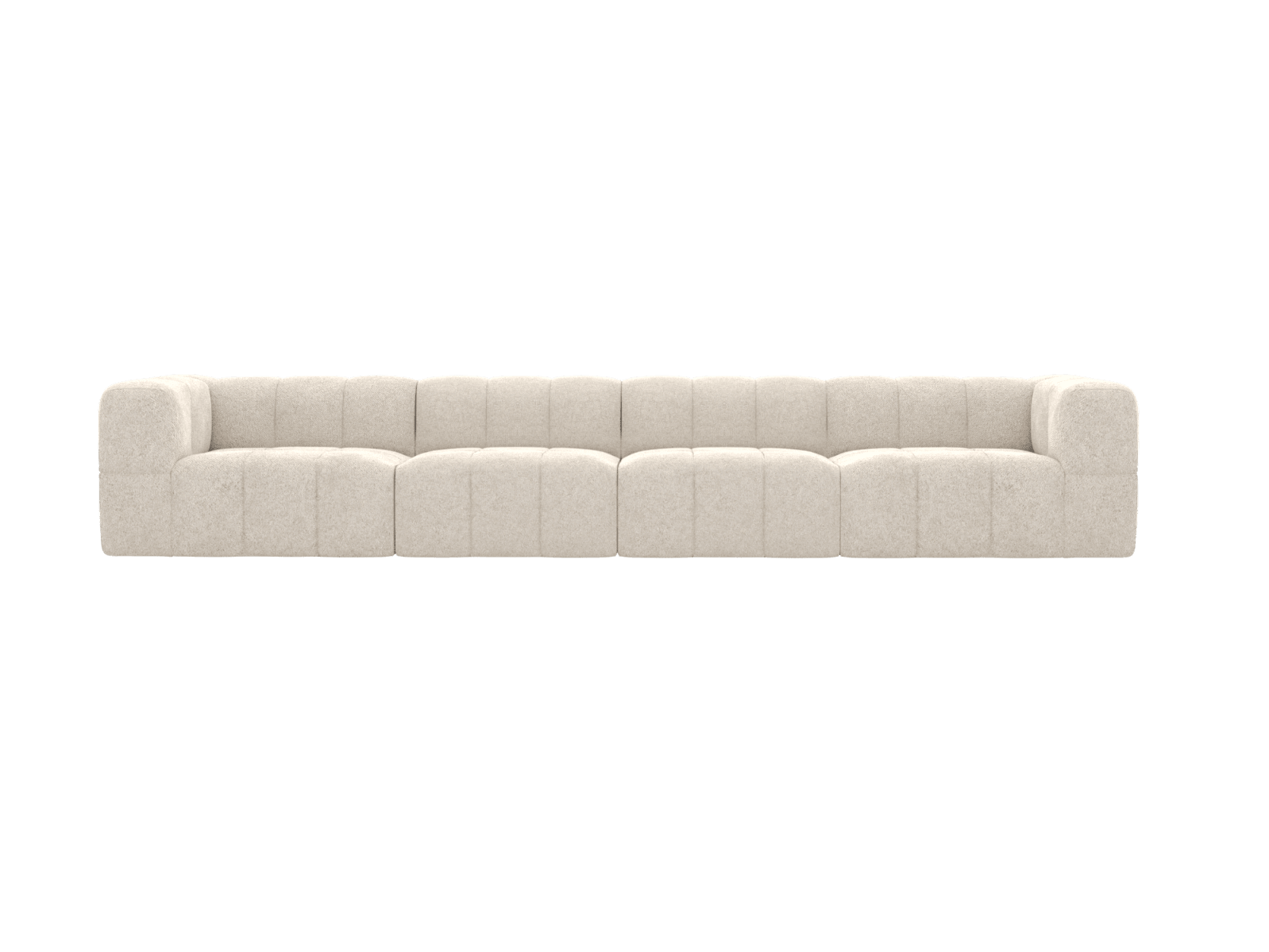 Lucello Avon Mineral Modular Sofa - 4 Seater color Avon Mineral