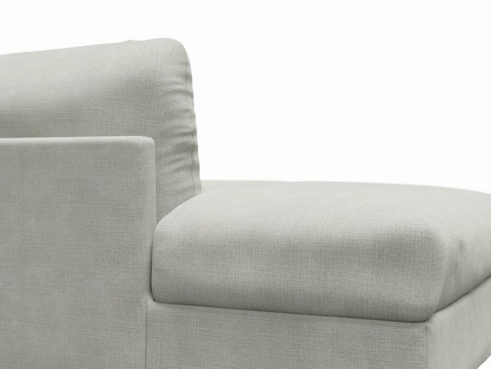 Finley Toorak Pebble Left Arm Facing Chaise Module color Toorak Pebble