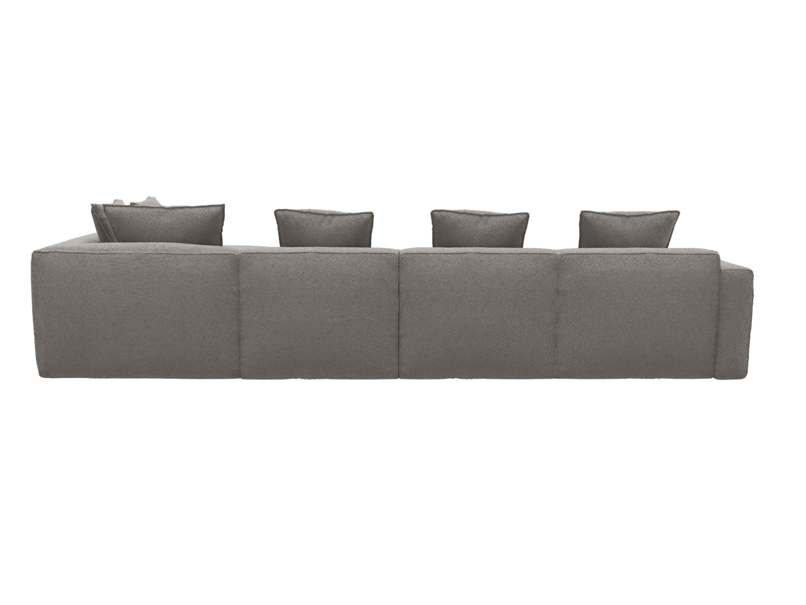 Riley Apt Boucle Pumice Sofa - 6 Seater RAF Terminal color Boucle Pumice