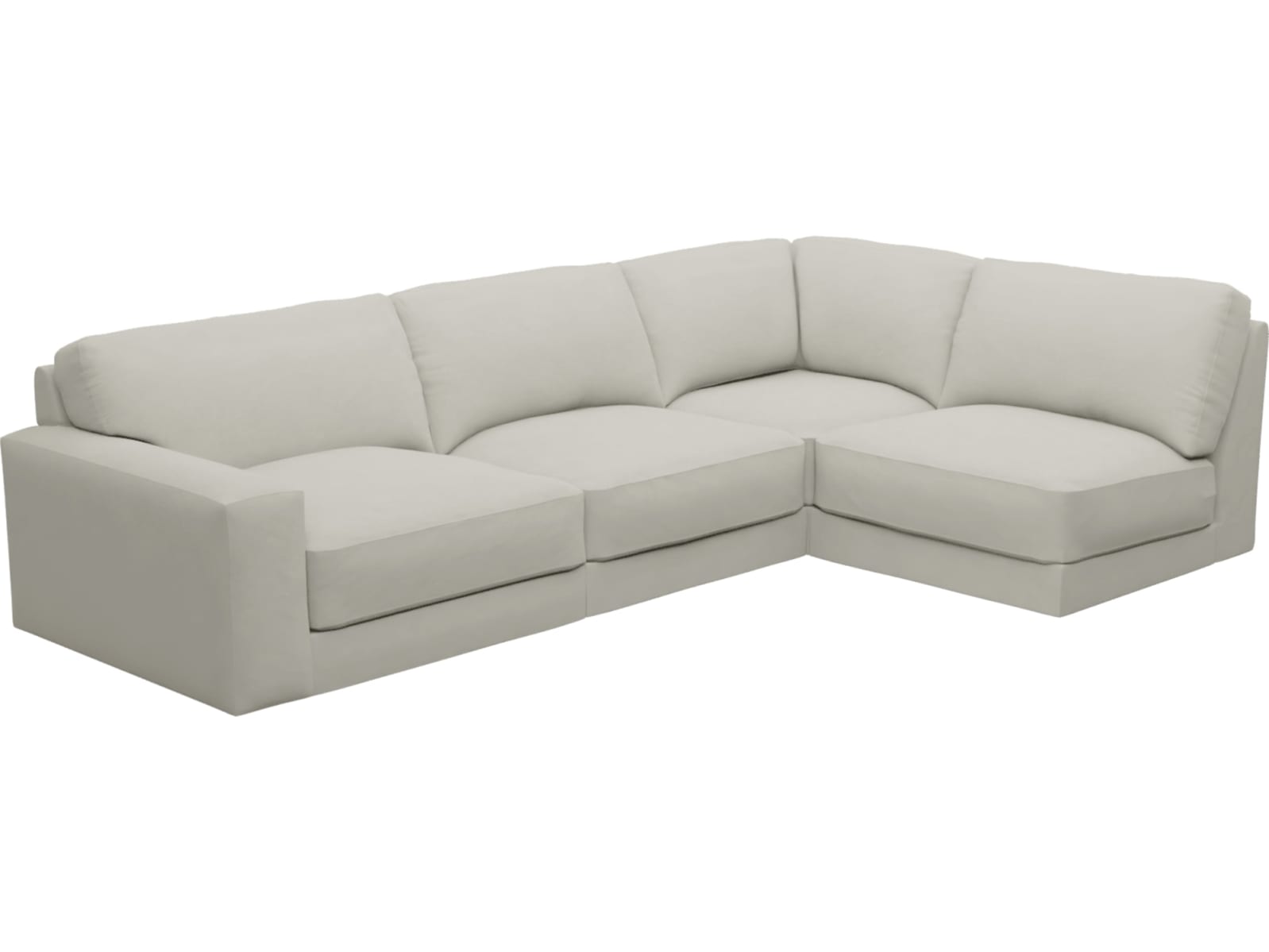 Monica California Ivory Sofa - 4 Seater RAF Terminal color California Ivory