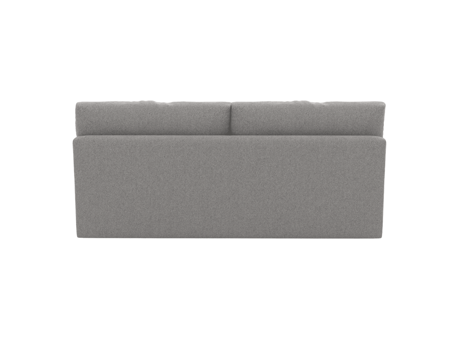 Haven Toorak Pebble 2 Seater Armless Sofa Module color Toorak Pebble