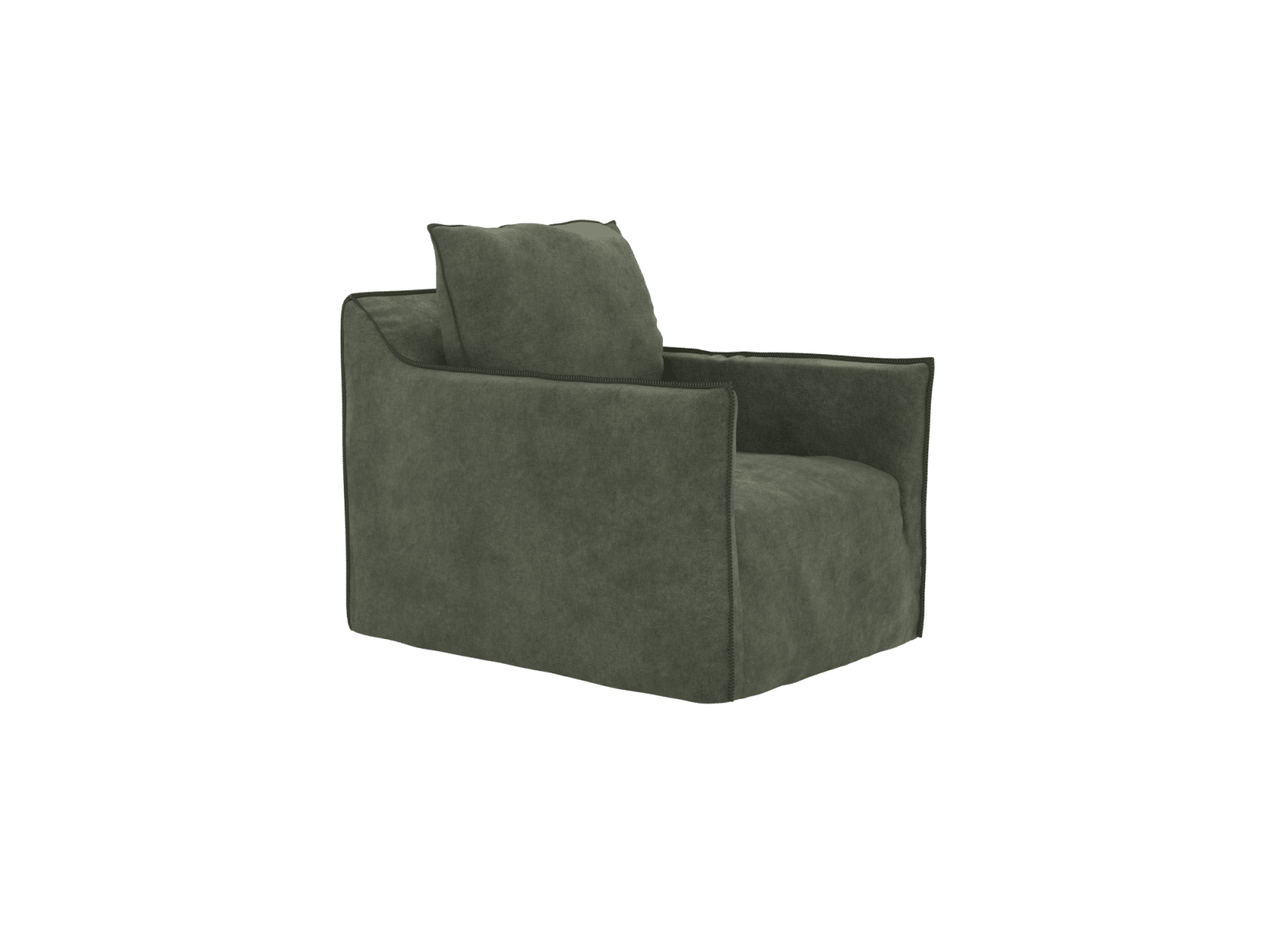 Como Muse Forest Occasional Chair color Muse Forest