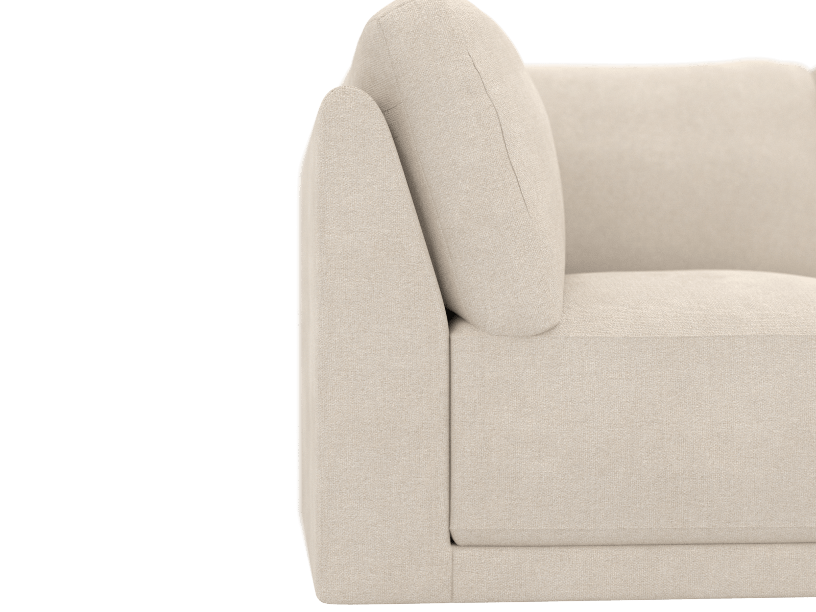 Emily Modular Sofa Tribute Shell - 3 Piece color Tribute Shell