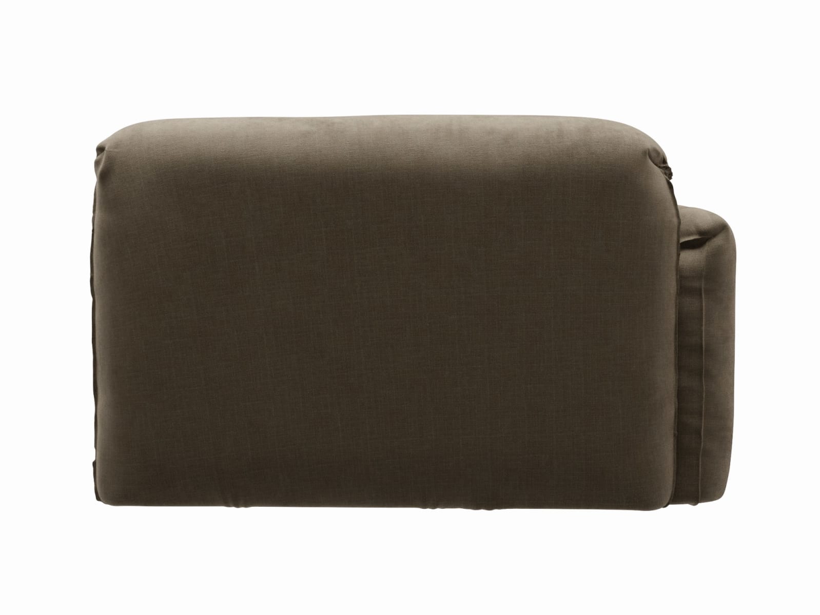 Clarence Tribute Walnut 2 Seat Left Arm Facing Sofa Module color Tribute Walnut