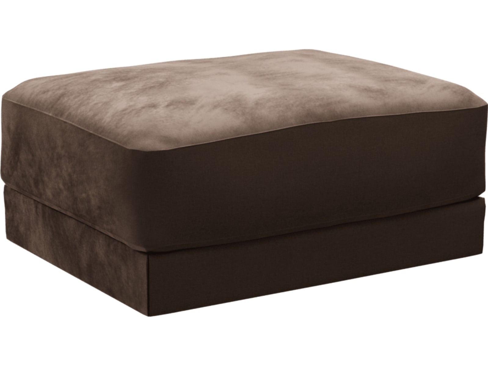 Monica Muse Chocolate Ottoman color Muse Chocolate
