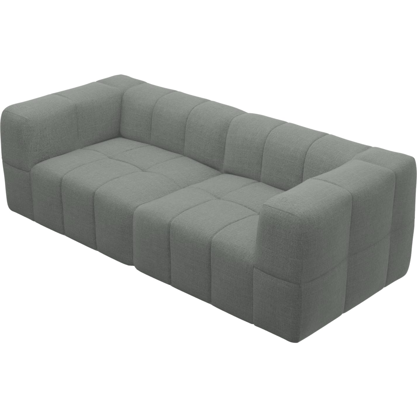 Lucello Tribute Storm Modular Sofa - 2 Piece color Tribute Storm