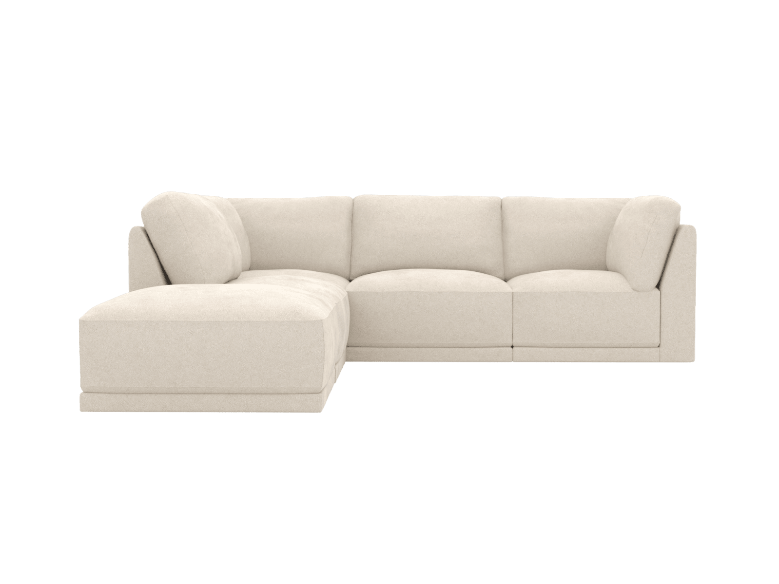 Emily Modular Sofa Muse Flax - 5 Piece color Muse Flax