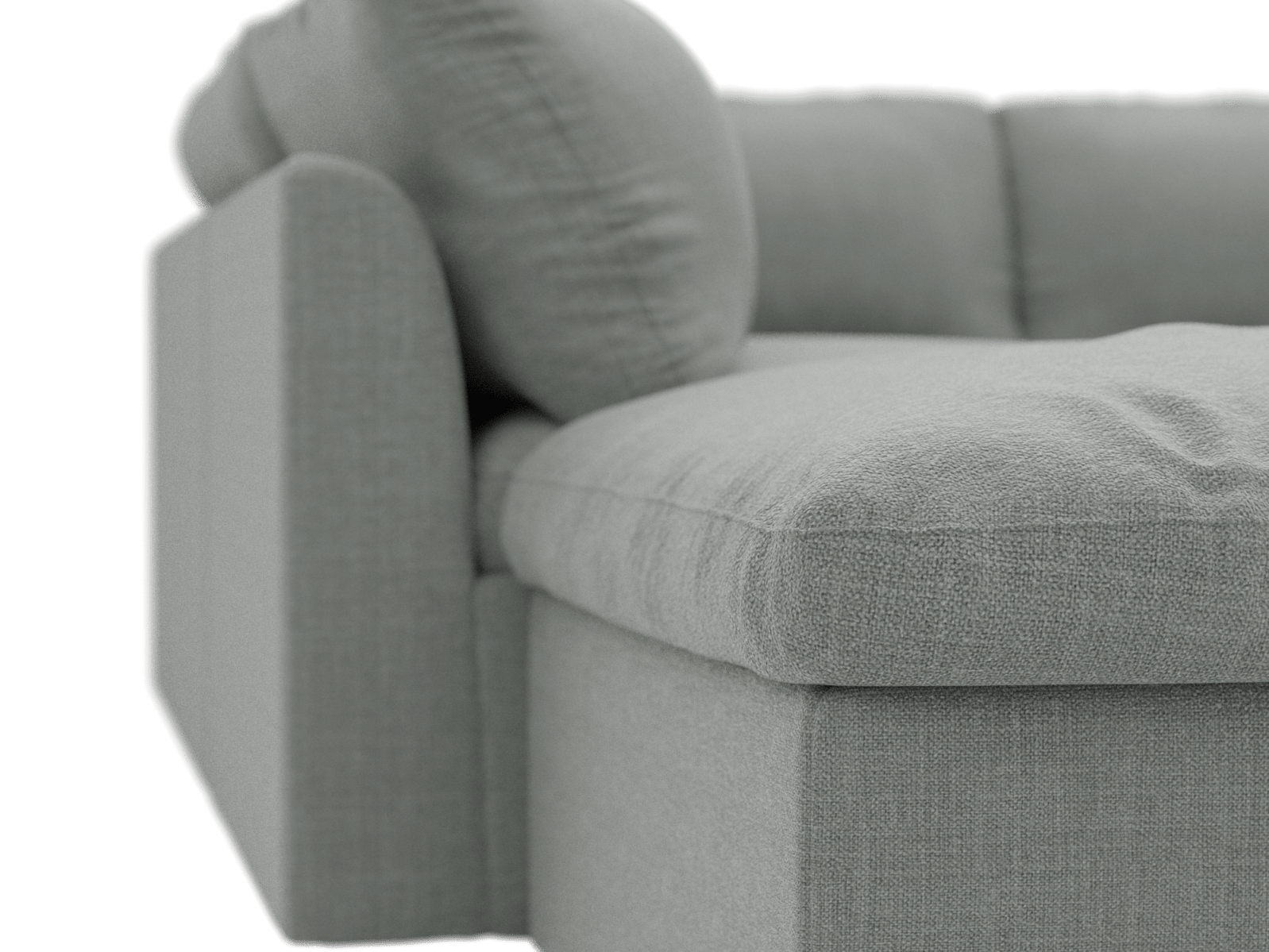Retreat Tribute Storm Modular Sofa - 6 Seater LAF Terminal color Tribute Storm