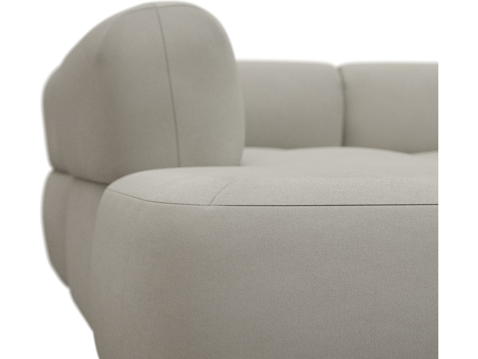 Beckett California Ivory Modular Sofa - 6 Piece color California Ivory