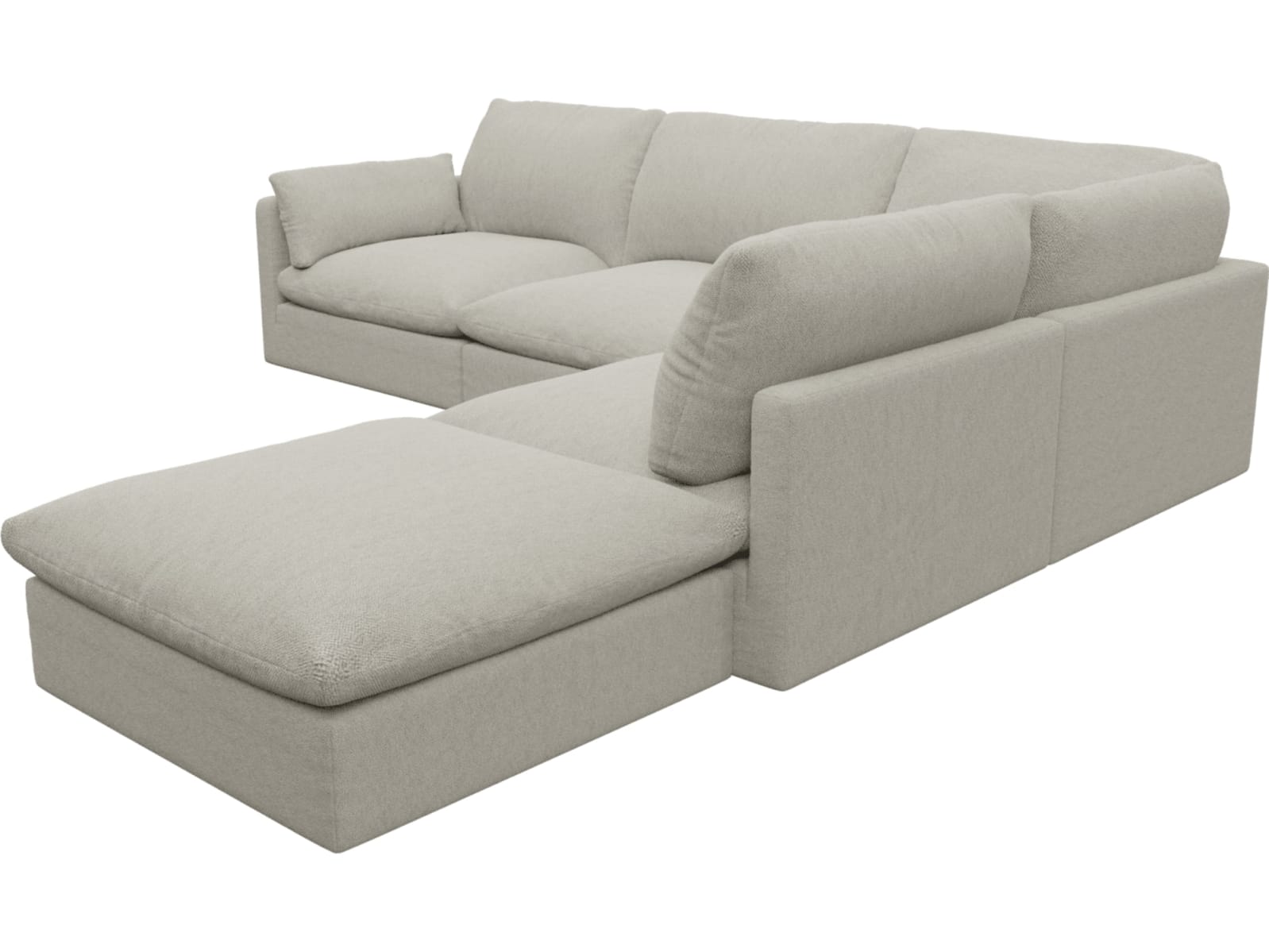 Willow Noa Desert Modular Sofa - 5 Seater RAF Terminal color Noa Desert