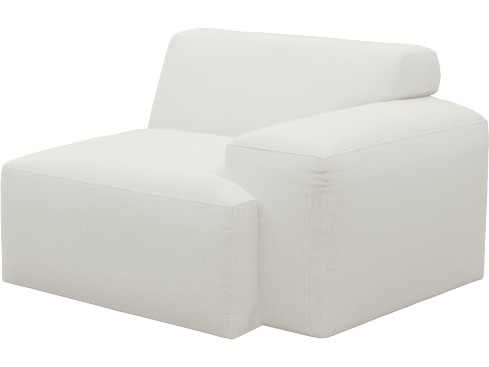 Copenhagen Tribute Shell Right Arm Facing Sofa Module color Tribute Shell