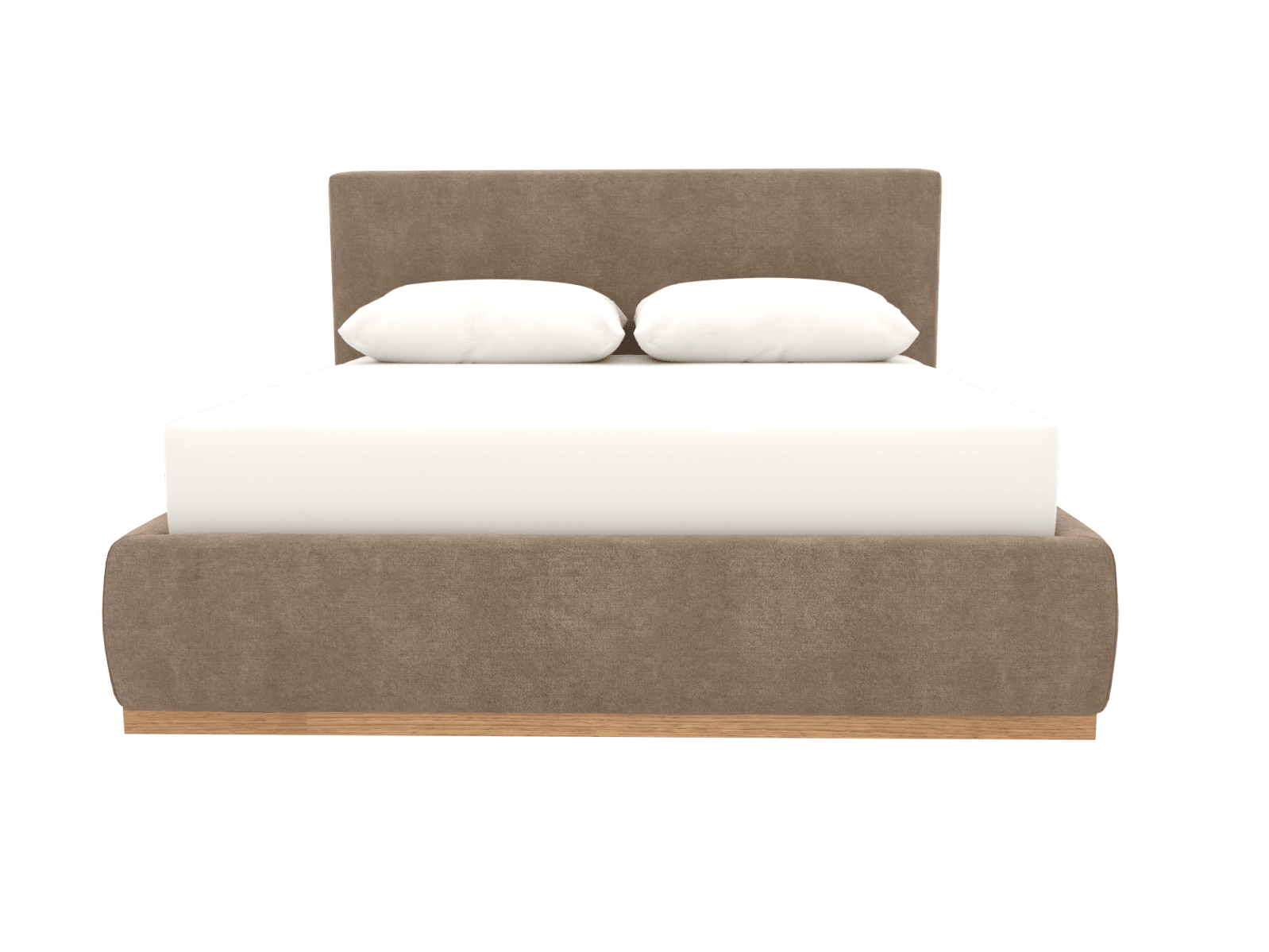 Haven Gas Lift Bed Tribute Walnut King color Tribute Walnut