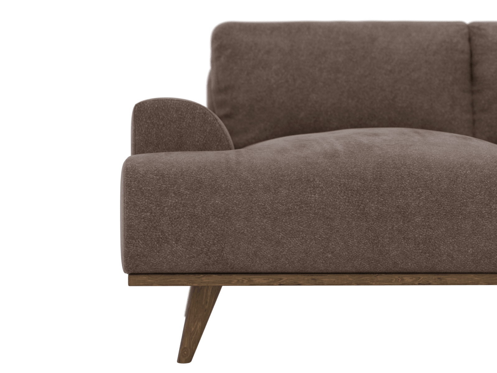 Dane Muse Mink Sofa - 2 Seater color Muse Mink