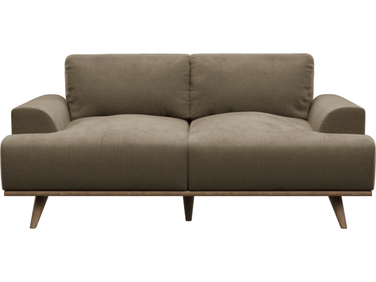 Dane Tribute Walnut Sofa - 2 Seater color Tribute Walnut