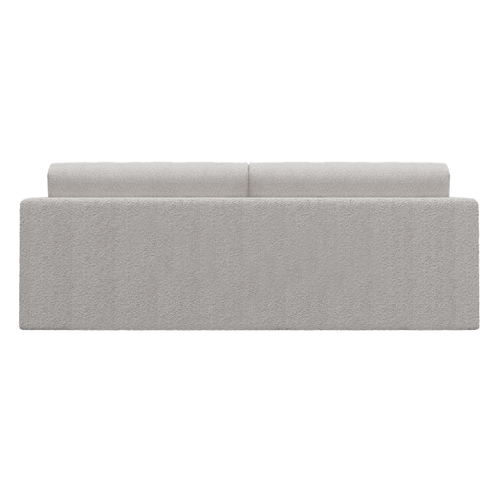 Haven Boucle Pumice Sofa - 2.5 Seater color Boucle Pumice