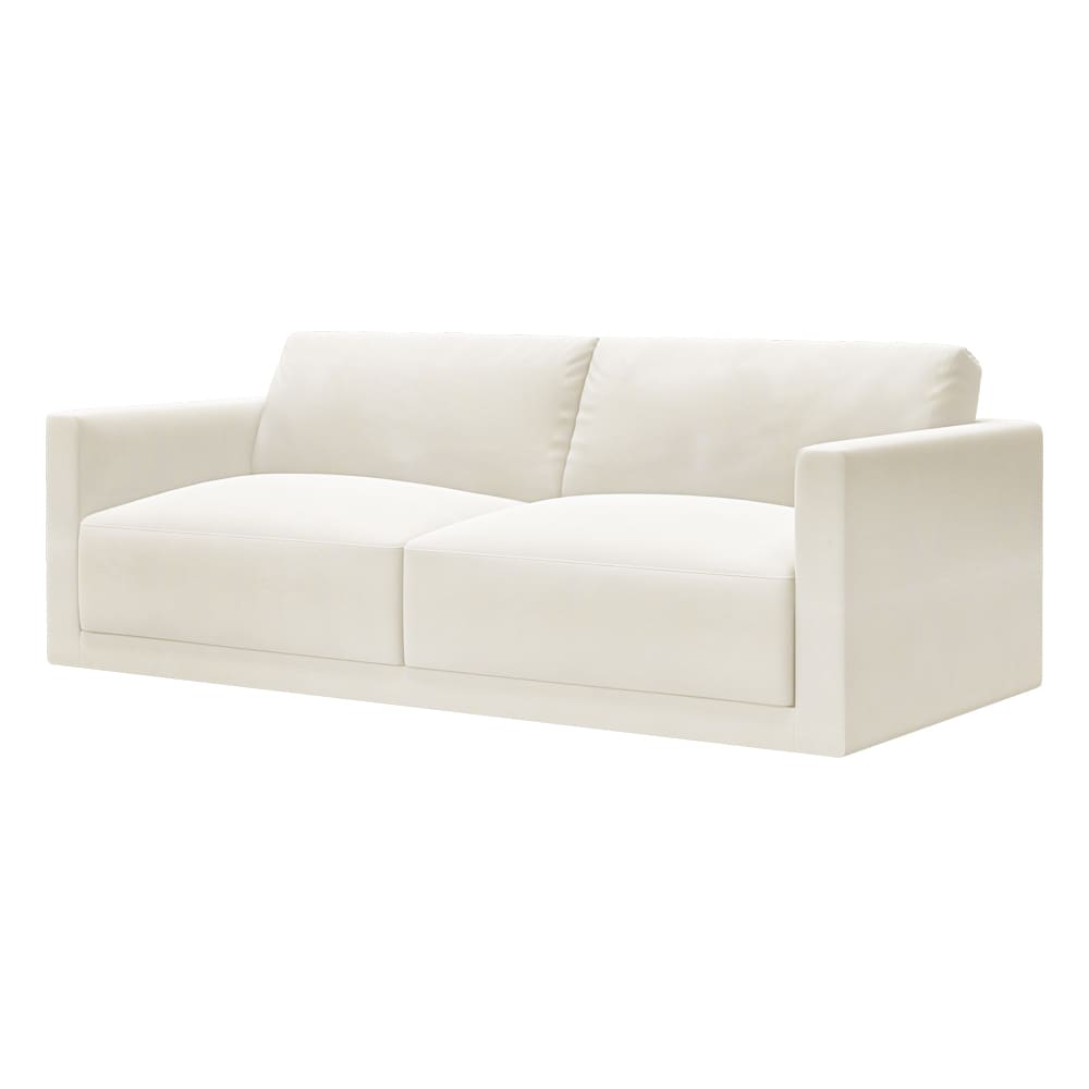 Haven Muse Flax Sofa - 2.5 Seater color Muse Flax